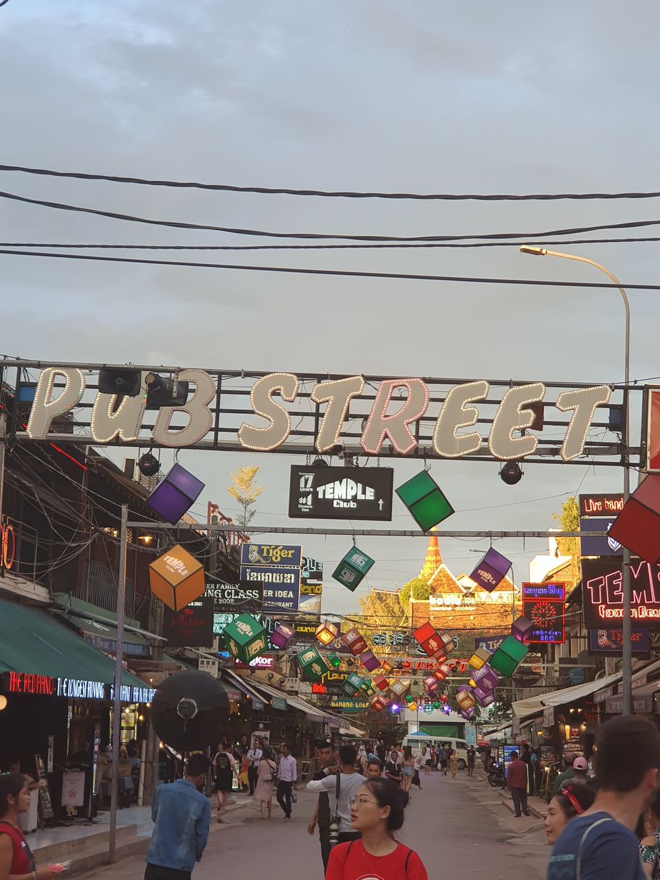 Photo of Angkor Night Market Street, Krong Siem Reap, Cambodia by Travelbuddiesforlife_Rk