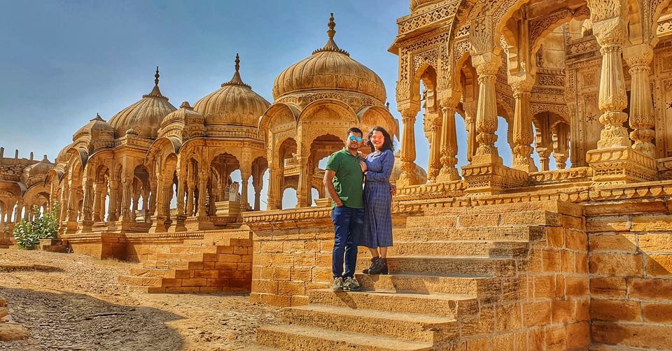 Photo of Bada Bagh cenotaphs, Bada Baugh Chhatris Road, Rajasthan, India by Travelbuddiesforlife_Rk