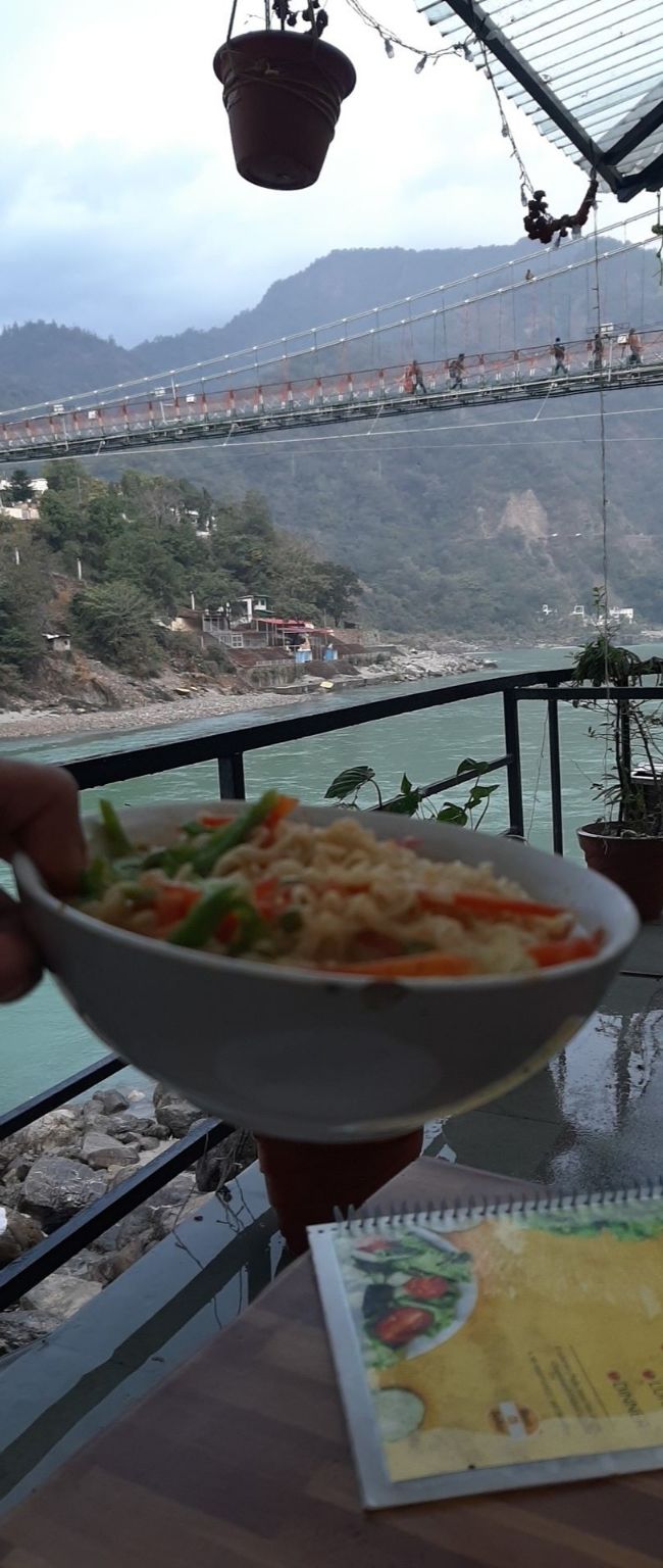 Photo of Welcome Krishna Cafe, Tapovan, Rishikesh, Uttarakhand, India by Girish Jaitly