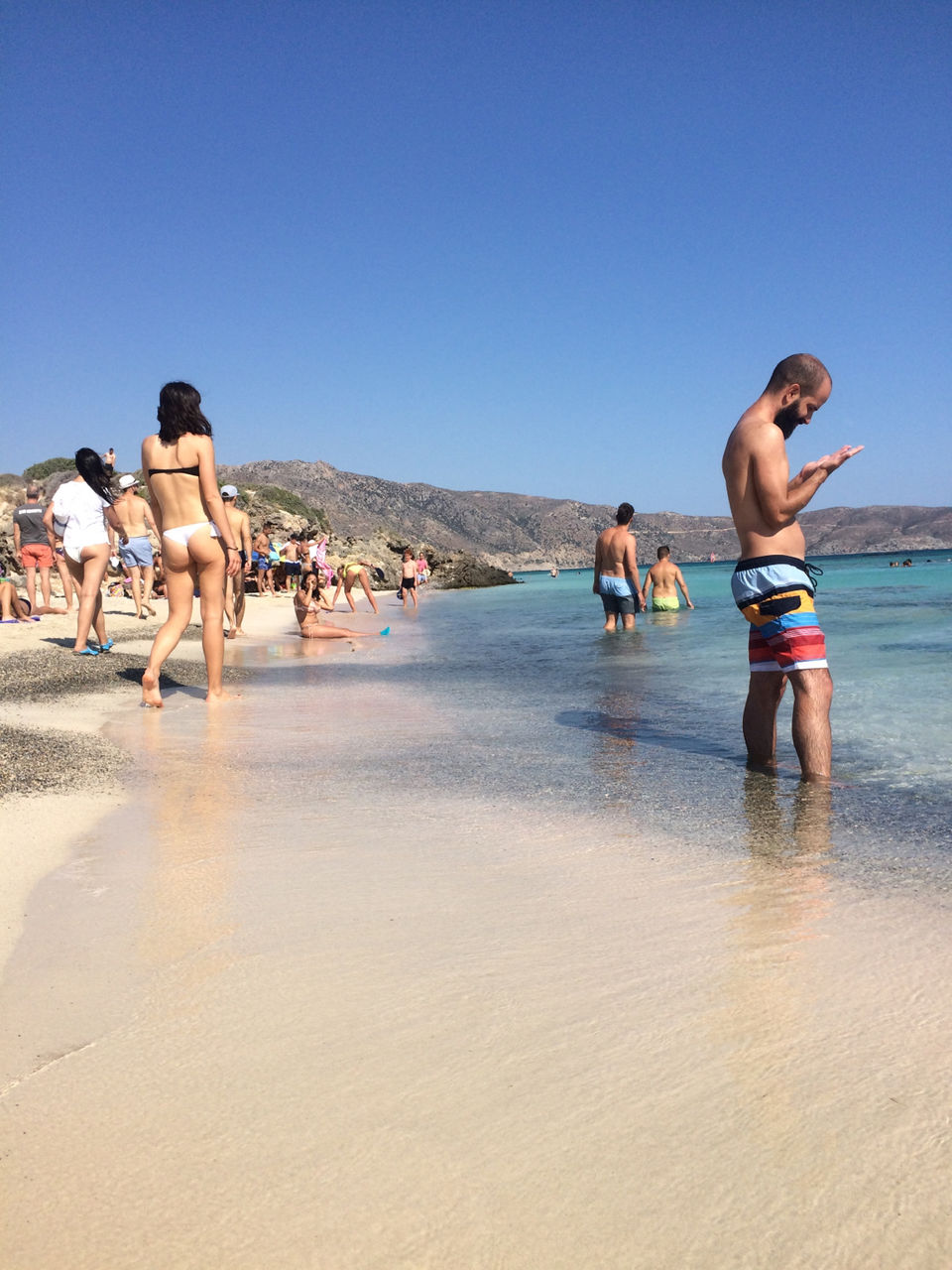 Photo of Elafonisi lagoon, Greece by ana