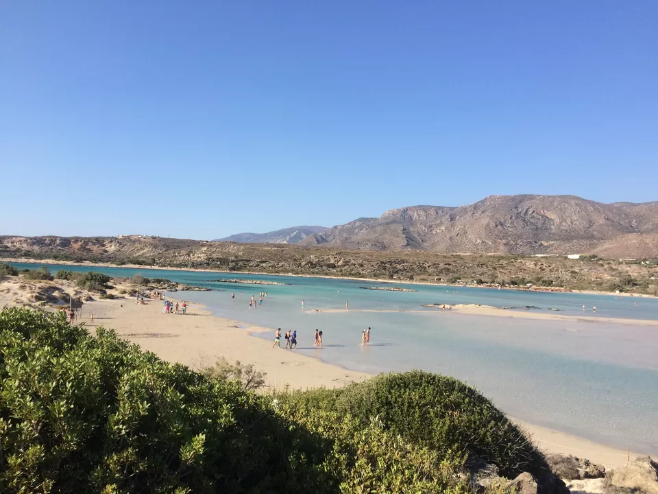 Photo of Elafonisi lagoon, Greece by ana