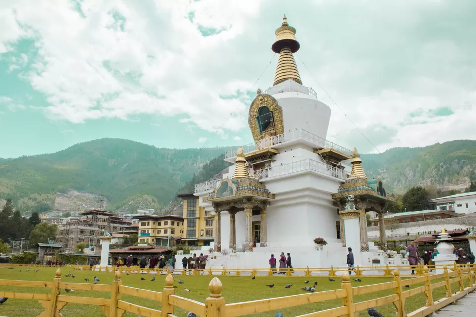 Photo of Memorial Chorten, Thimphu, Chhoten Lam, Thimphu, Bhutan by Nikhilesh Badhwar
