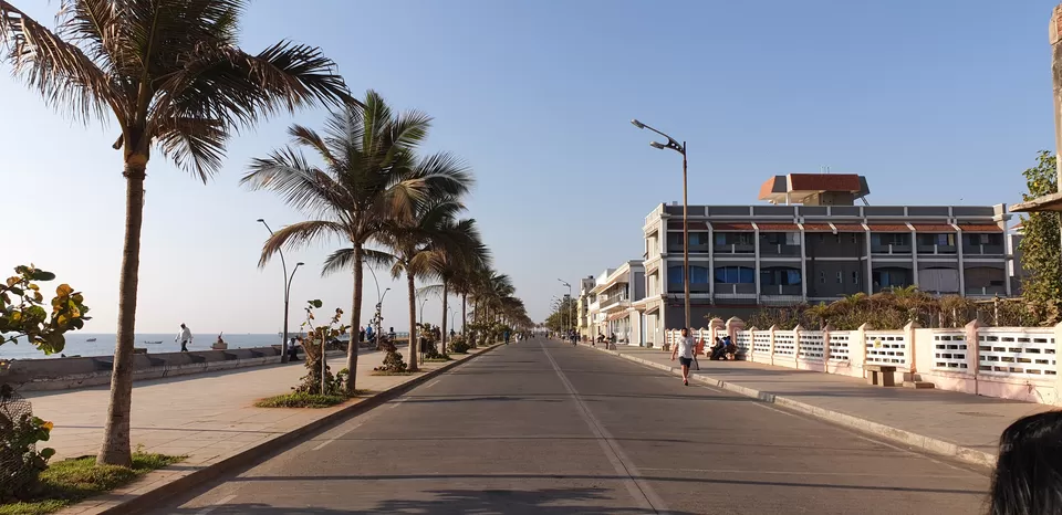 Photo of Rock Beach, White Town, Pondicherry, Puducherry, India by Neha NV