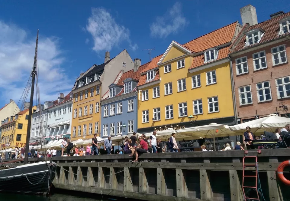 Photo of Nyhavn Harbour, Nyhavn, Copenhagen, Denmark by Eve Ha