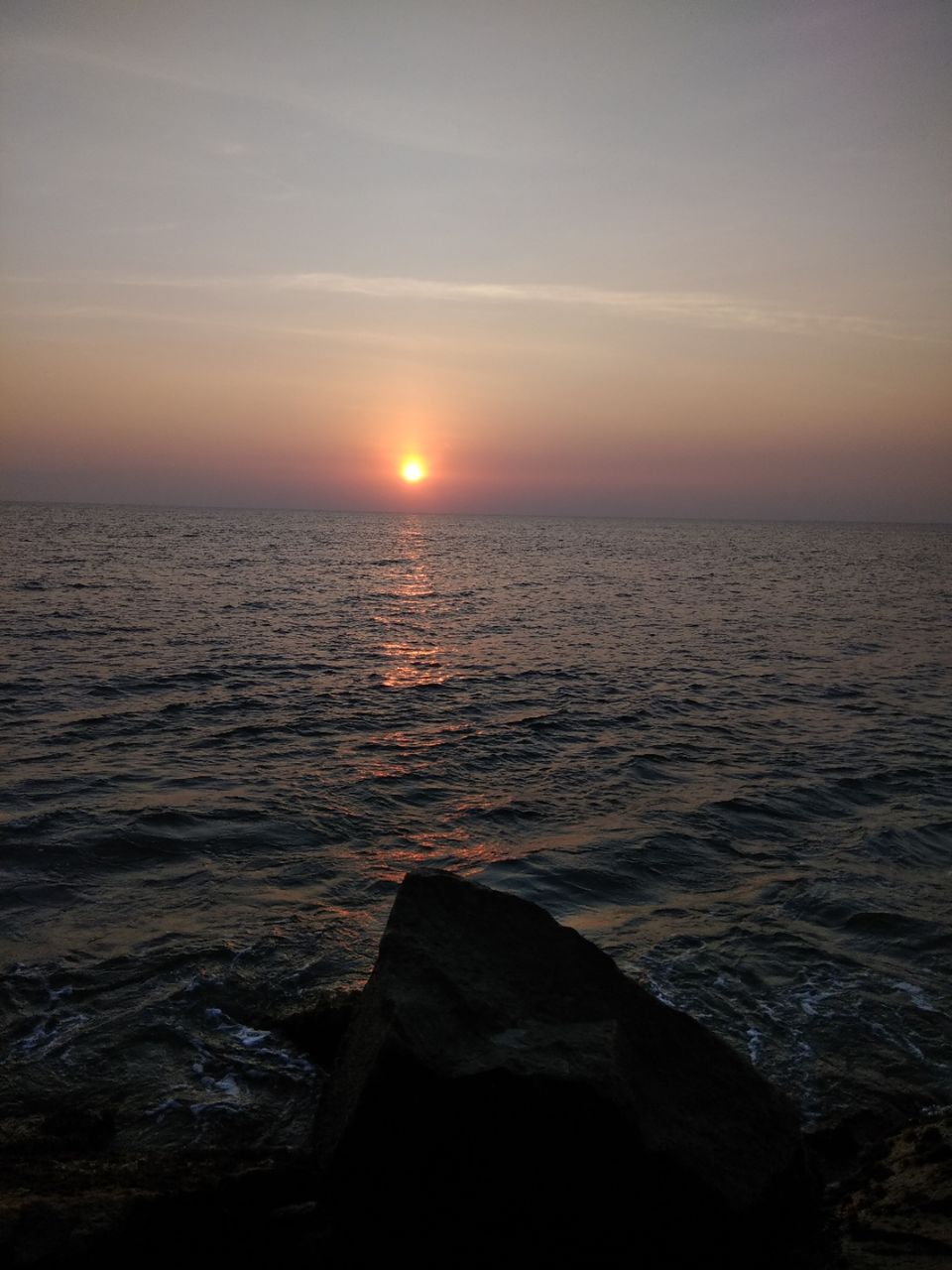 Photo of Kanyakumari Sunrise View, Kanyakumari, Tamil Nadu, India by Saivivek Kalivemula