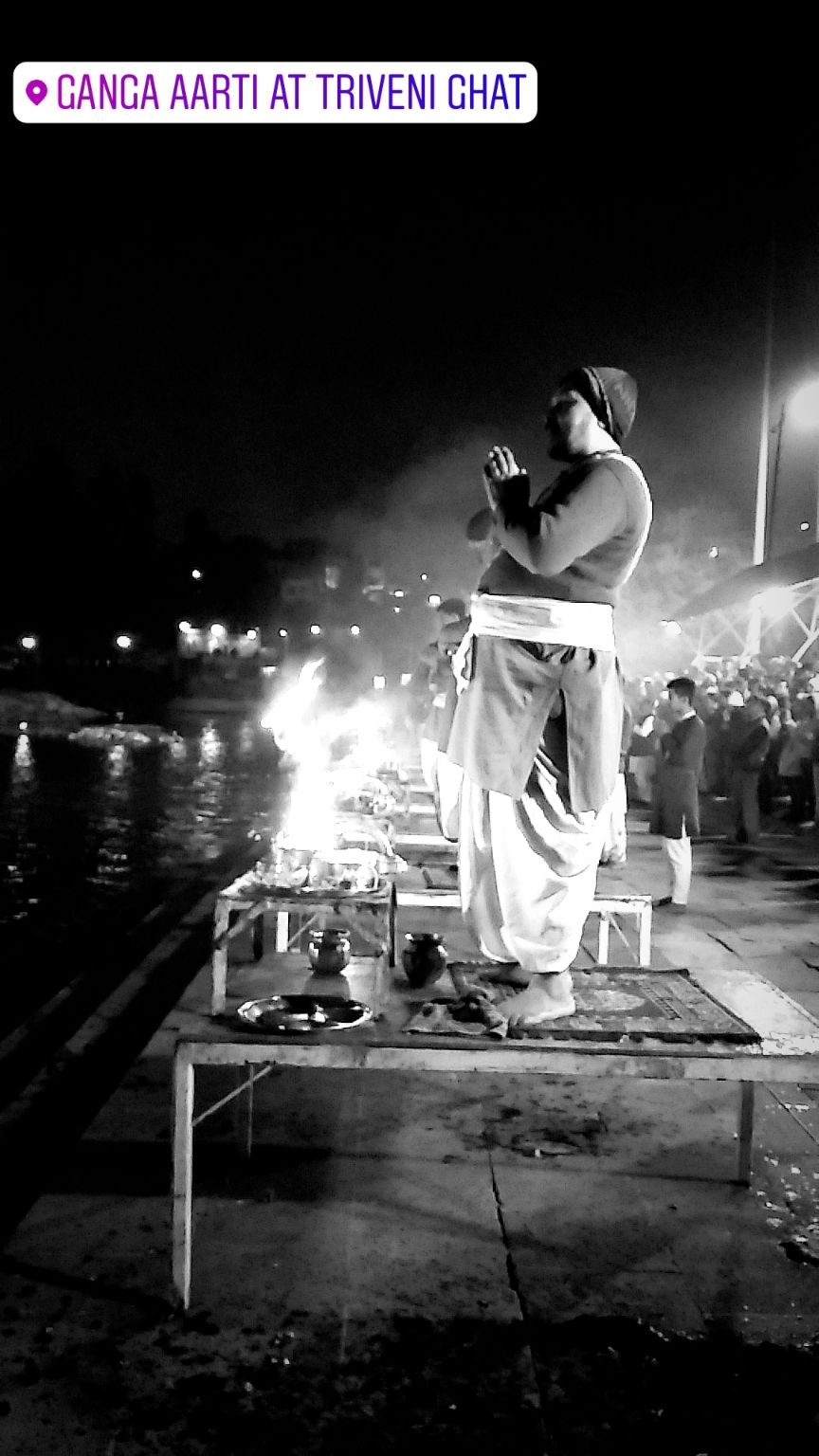 Photo of Triveni Ghat, Mayakund, Rishikesh, Uttarakhand, India by Vamshi Krishna