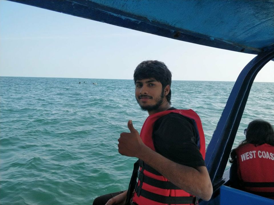 Photo of My first adventure sport @ Murudeshwar by Vamshi Krishna