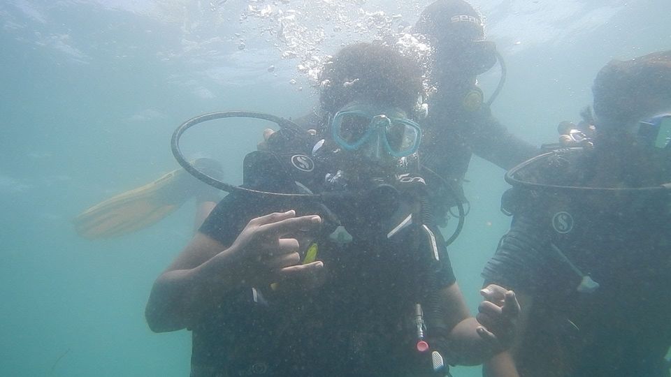 Photo of My first adventure sport @ Murudeshwar by Vamshi Krishna