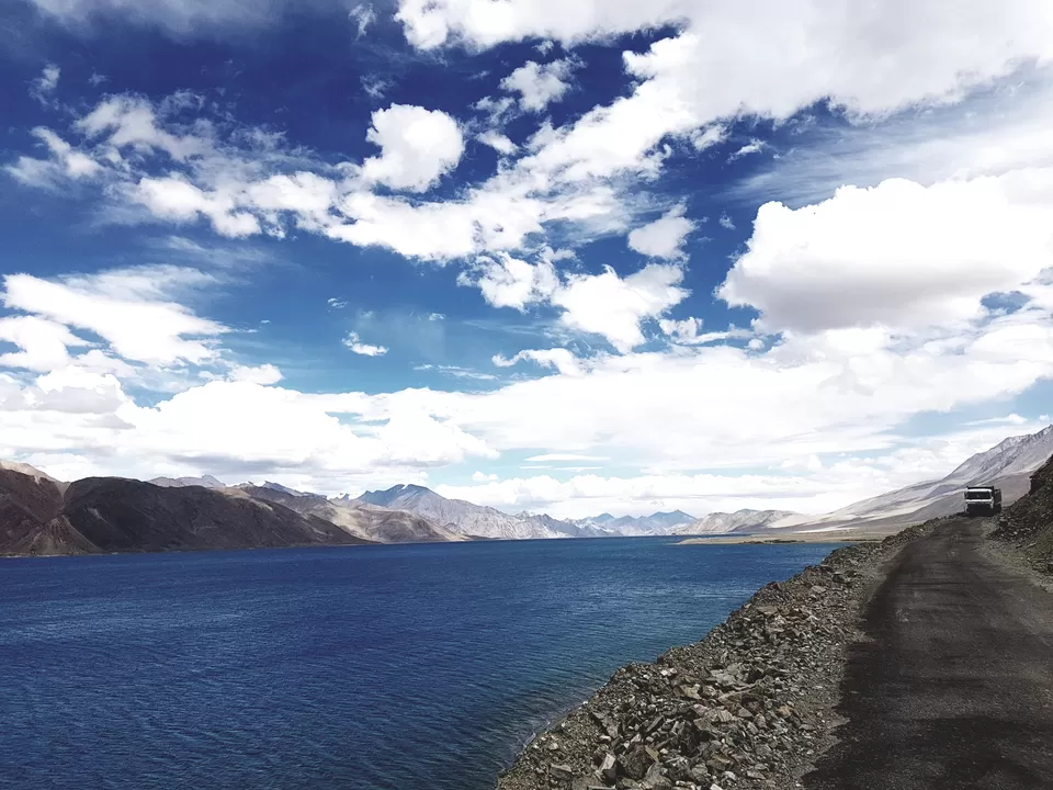 Photo of Pangong Lake Road, Karu by Peripatetic_ss