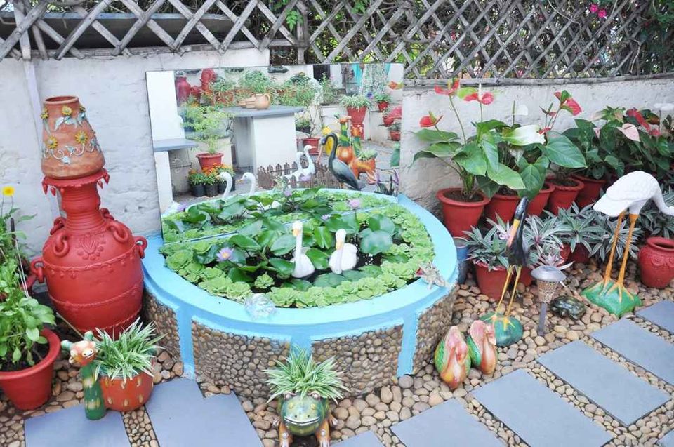 Photo of Designed with Bottles, Tyres and Old Shoes, Mysuru Woman’s Garden Wins 11 Awards in a Row by Priya Pareek