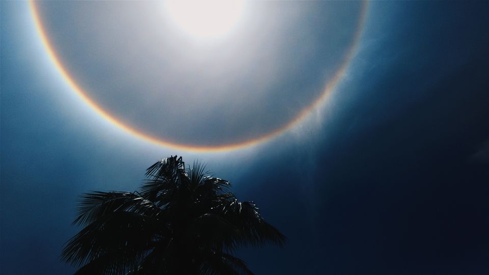 Photo of Look Up, There's a Mysterious Rainbow Ring Around The Sun! by Saumiabee