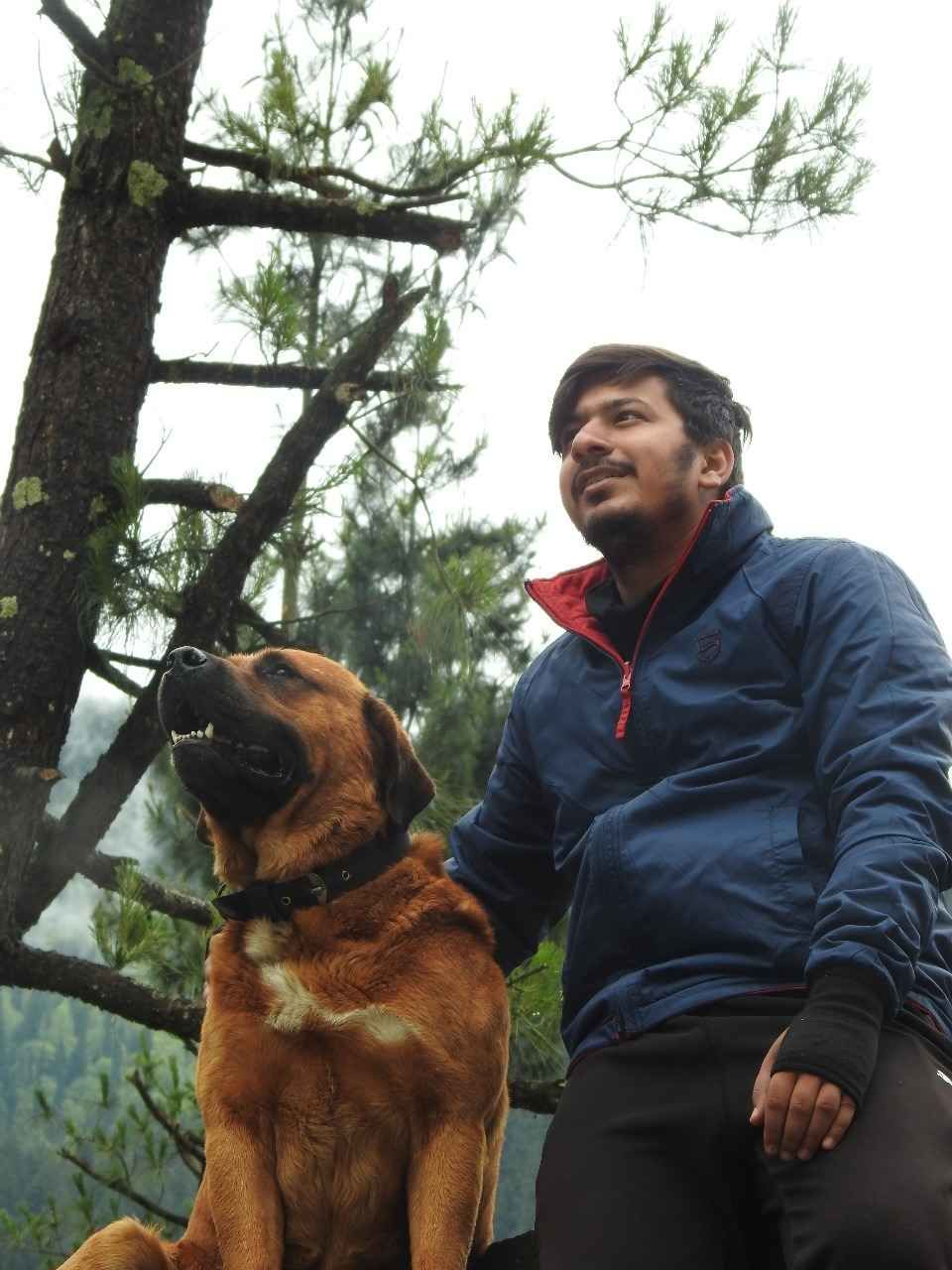 Photo of खीरगंगा ट्रेक के दौरान मिला एक अनोखा दोस्त ! by Saransh Ramavat