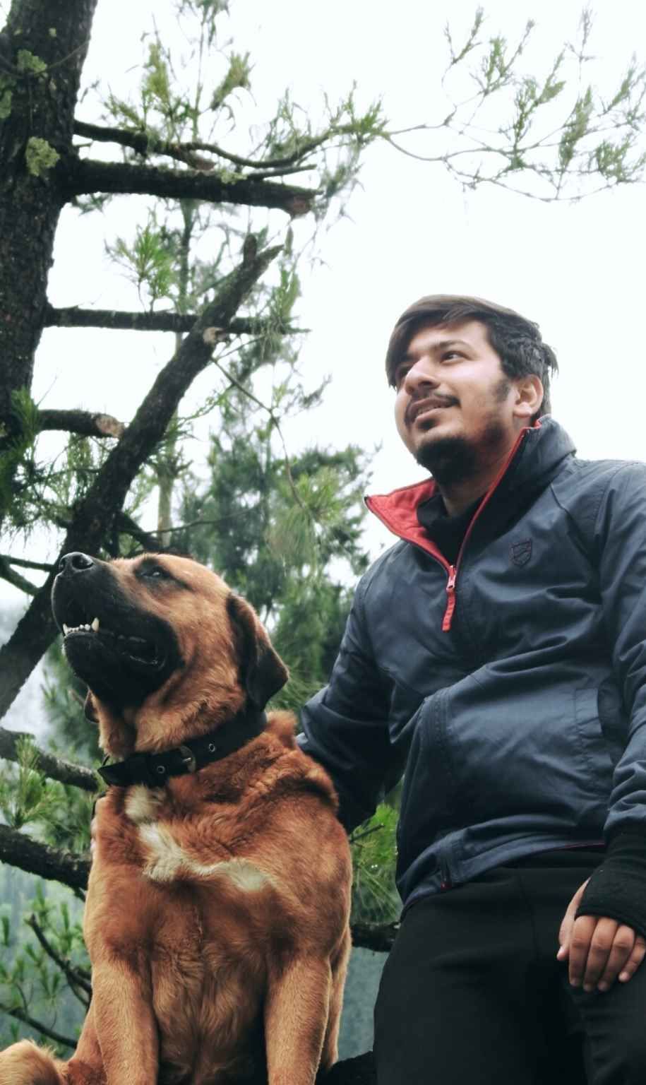 Photo of खीरगंगा ट्रेक के दौरान मिला एक अनोखा दोस्त ! by Saransh Ramavat