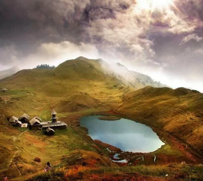 Photo of पराशर झील, D.P.F. Parashar Dhar, Himachal Pradesh by Shivani Rawat