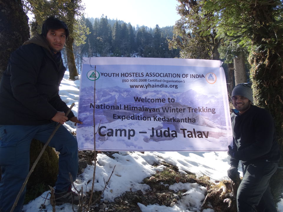 Photo of Winter trekking in India - Kedarkantha Trek- YHAI ,India by Siddharth Gupta