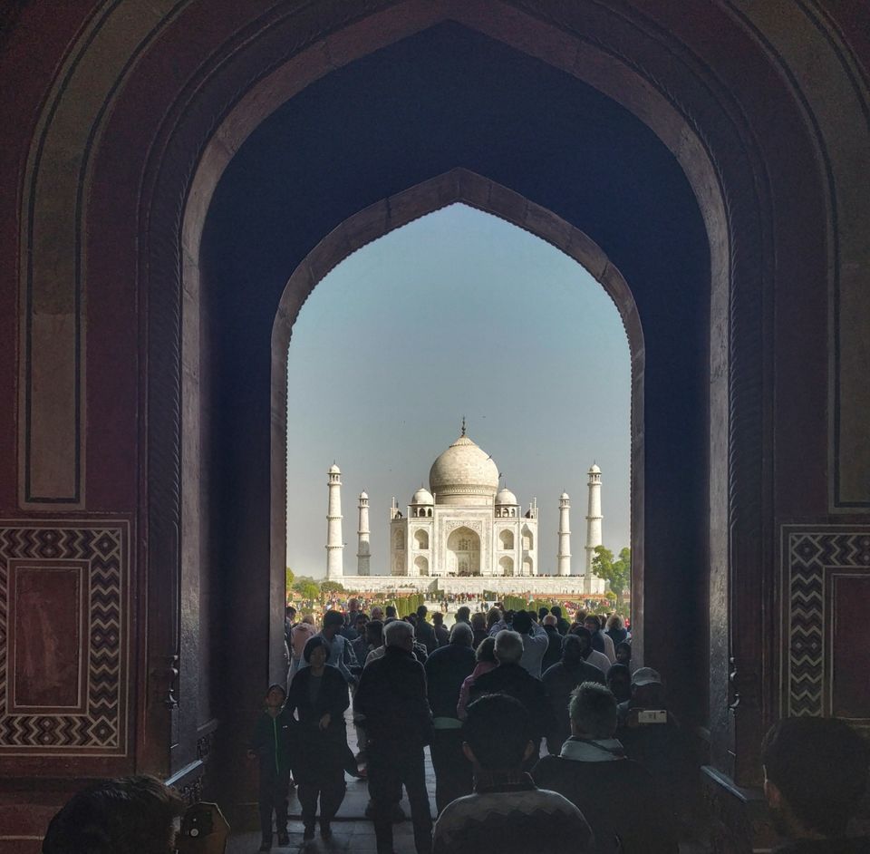 Photo of Glimpse of The Taj Mahal in morning by Satyam Singh