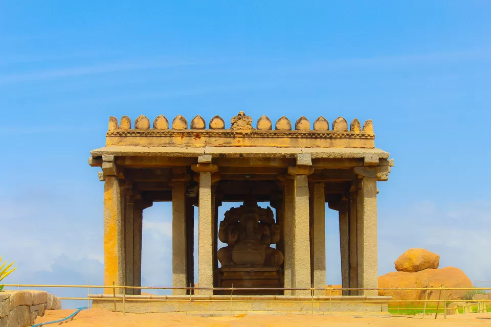 Photo of Ganesh Temple, Hampi by Sudha Kumari