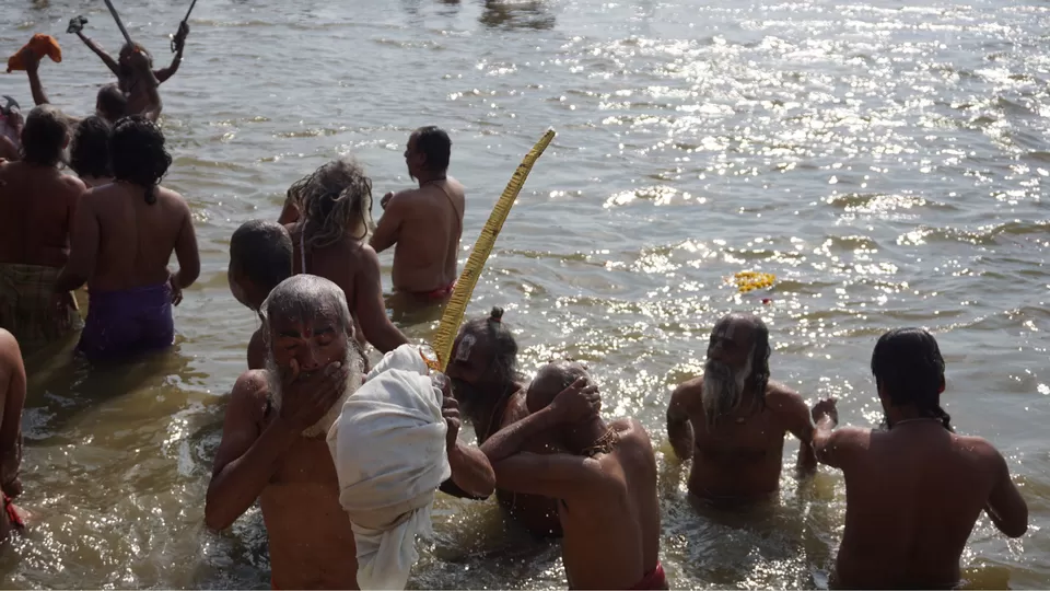 Photo of Triveni Sangam, Sachcha Baba Nagar, Prayagraj, Uttar Pradesh by Ghumakkad Kida /Vaishali Gupta