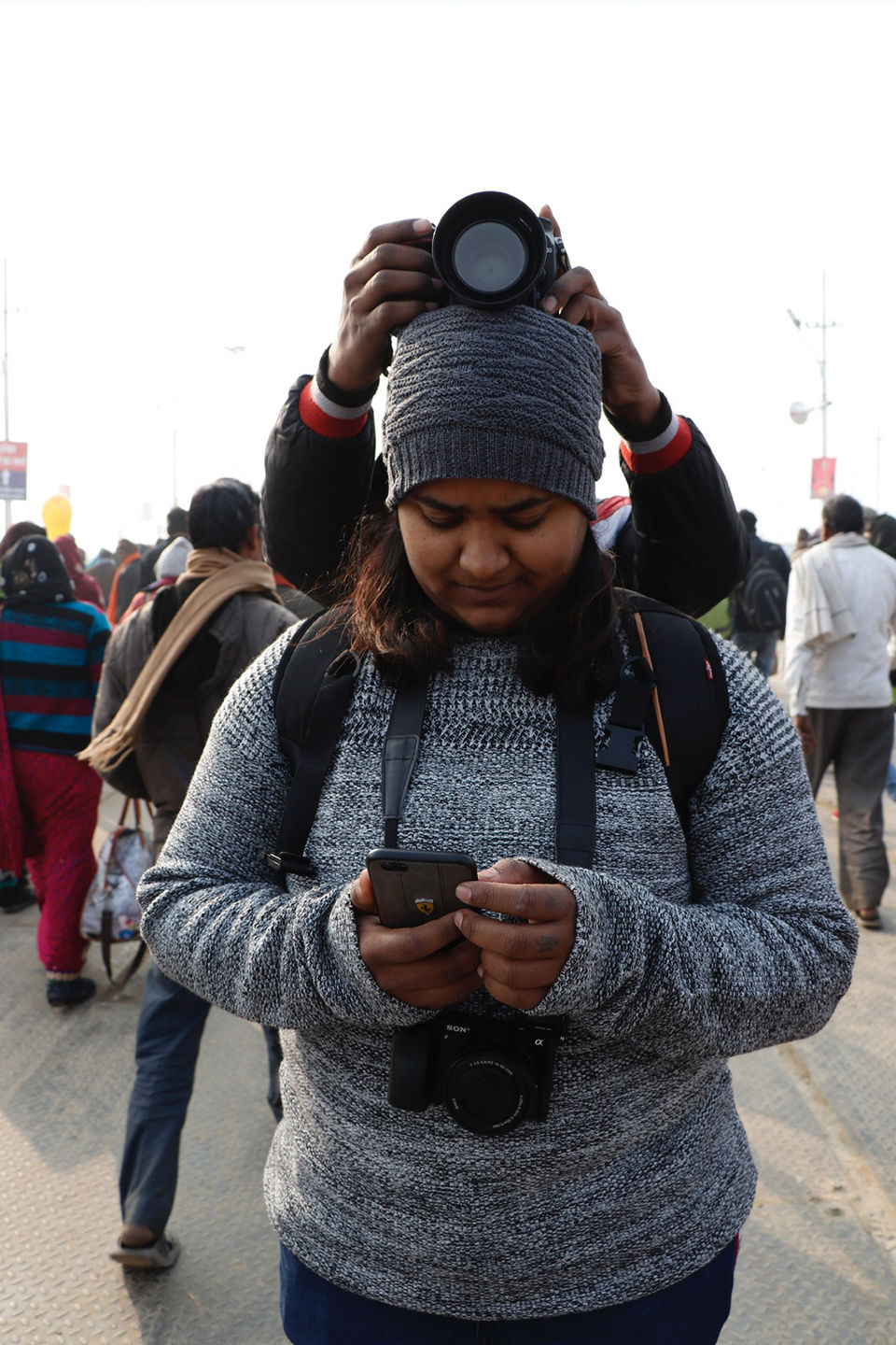 Photo of Triveni Sangam, Sachcha Baba Nagar, Prayagraj, Uttar Pradesh by Ghumakkad Kida /Vaishali Gupta