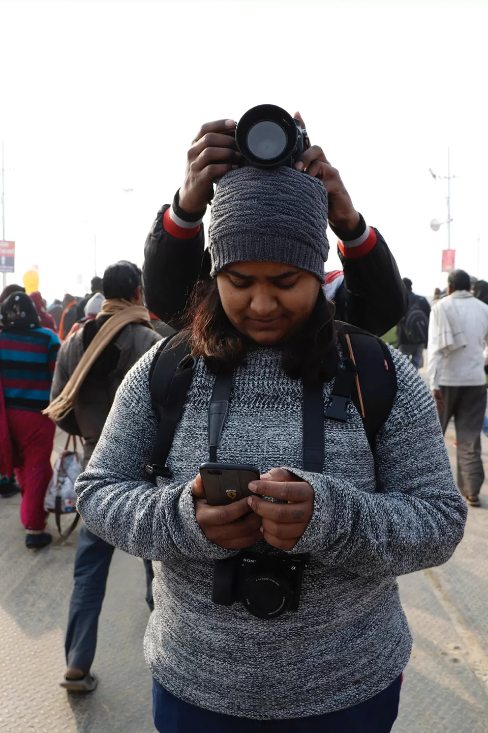 Photo of Triveni Sangam, Sachcha Baba Nagar, Prayagraj, Uttar Pradesh by Ghumakkad Kida /Vaishali Gupta