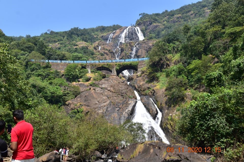 Photo of Dudhsagar - A sea of milk!! ❤️All About The Trip✌️ #Doodhsagar #Goa #Highest #Waterfall✌️ by CRB riders