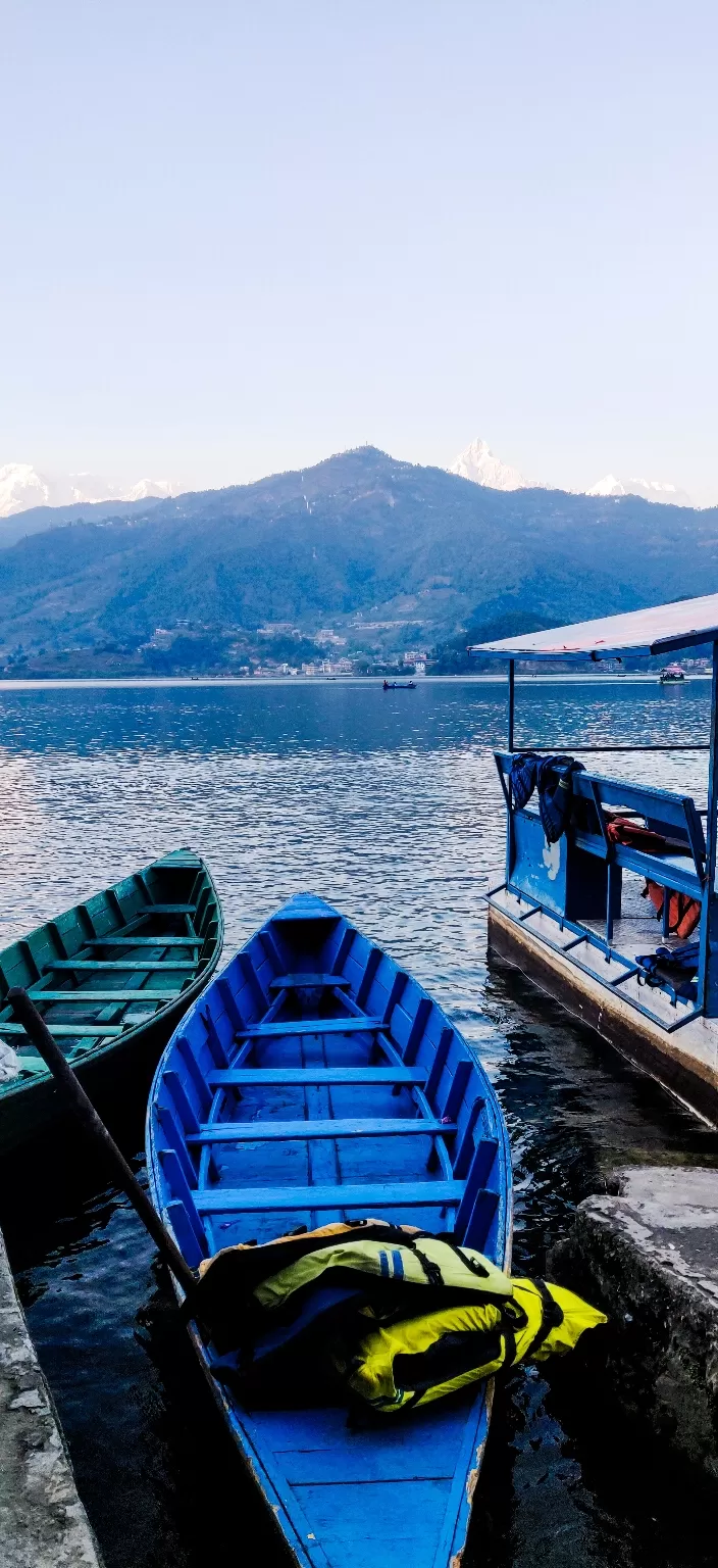 Photo of Phewa Lake, Pokhara, Nepal by Banashree Das