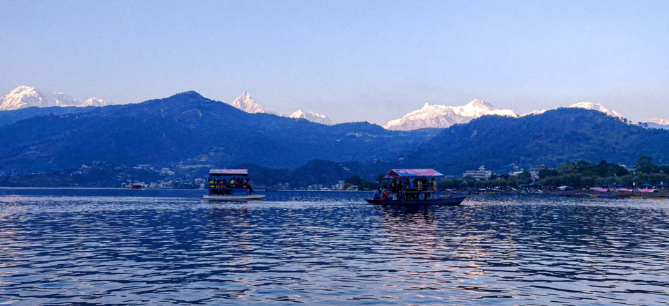 Photo of Phewa Lake, Pokhara, Nepal by Banashree Das