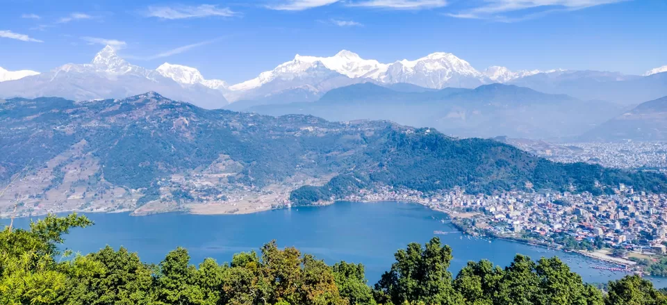 Photo of World Peace Pagoda, Pokhara, Nepal by Banashree Das