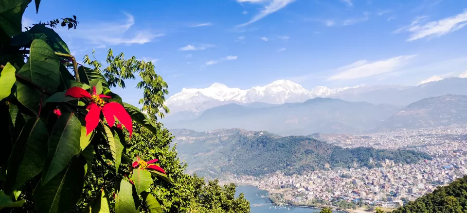 Photo of World Peace Pagoda, Pokhara, Nepal by Banashree Das