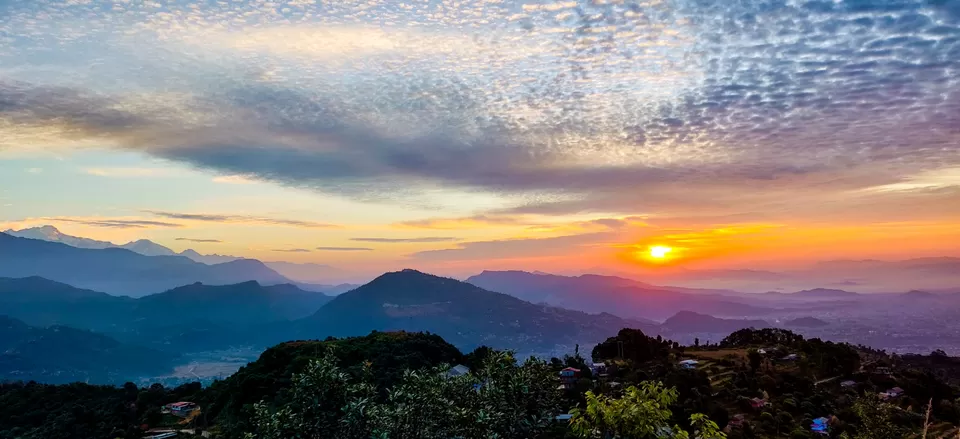 Photo of Best sunrise and mountain view point, Sarangkot, Pokhara, Nepal by Banashree Das