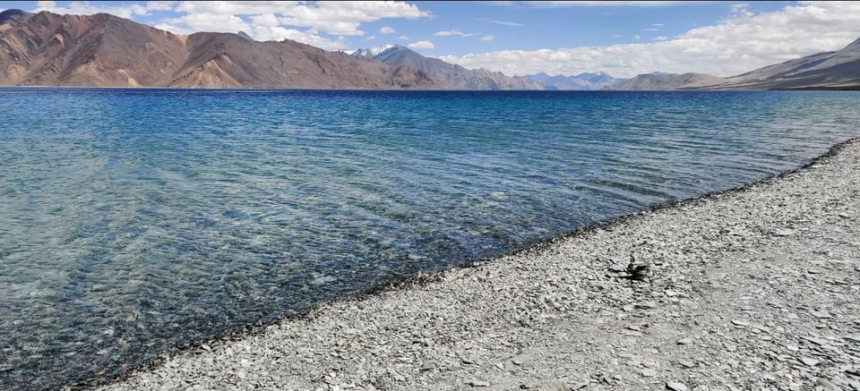 Photo of Pangong Lake by Tapasvi Shandilya