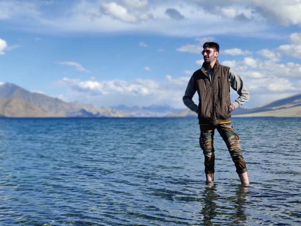 Photo of Pangong Lake by Tapasvi Shandilya