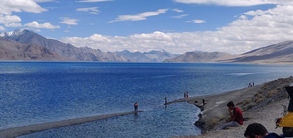 Photo of Pangong Lake by Tapasvi Shandilya