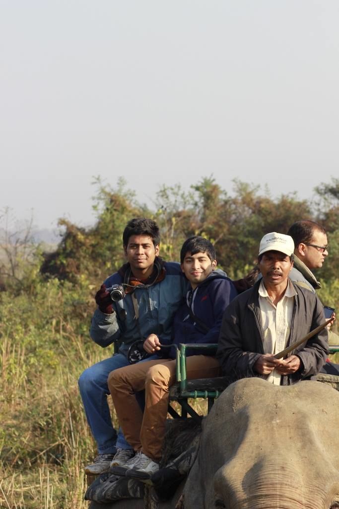 Photo of Graduation Trip to Kaziranga 11/85 by Nabarun Paul