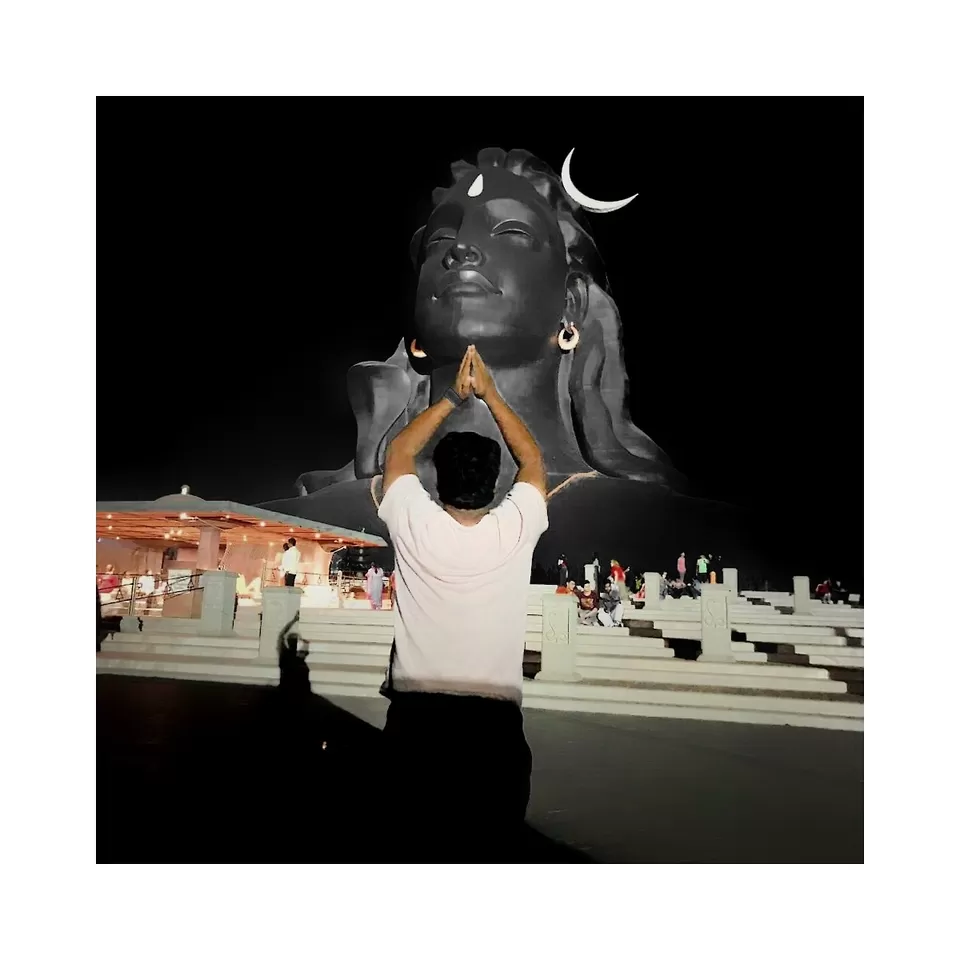 Photo of Adiyogi Statue, Coimbatore, Tamil Nadu, India by Prakash Koli