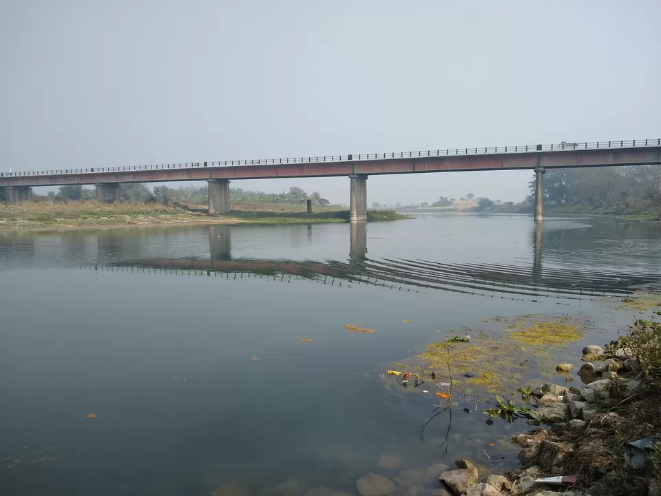 Photo of Rail Bridge, Rui Pukur P, West Bengal, India by Mangolik Pradhan