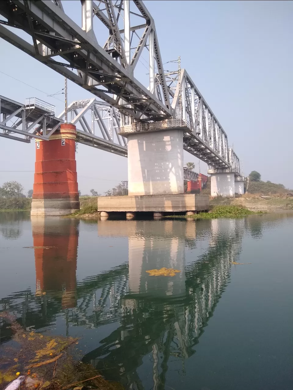 Photo of Rail Bridge, Rui Pukur P, West Bengal, India by Mangolik Pradhan