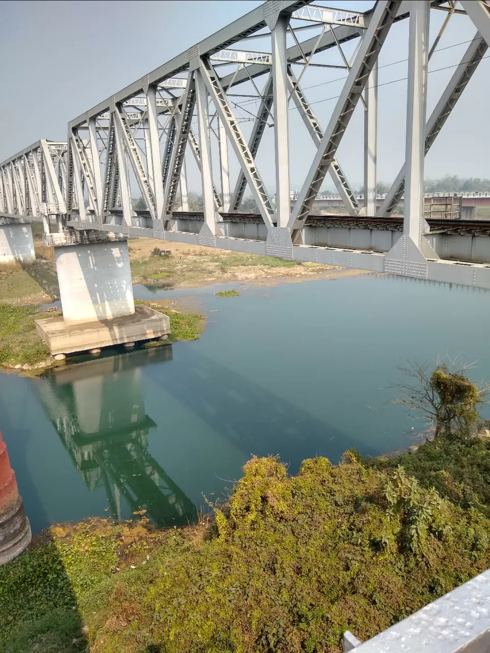 Photo of Rail Bridge, Rui Pukur P, West Bengal, India by Mangolik Pradhan