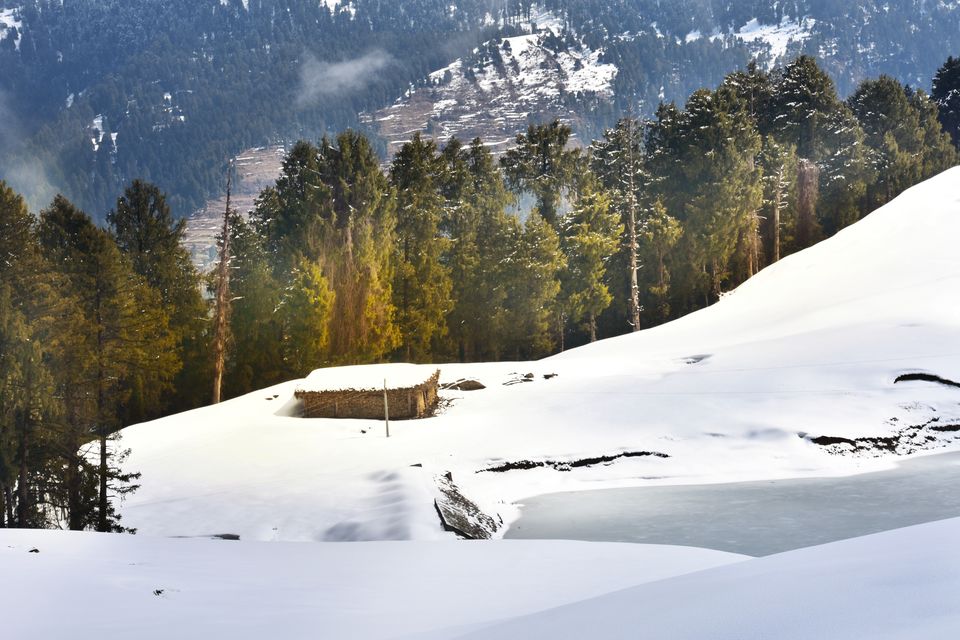 Photo of My first trek in Himalayan winters - Explored a lake with a floating island by travelingcocoon_kanika