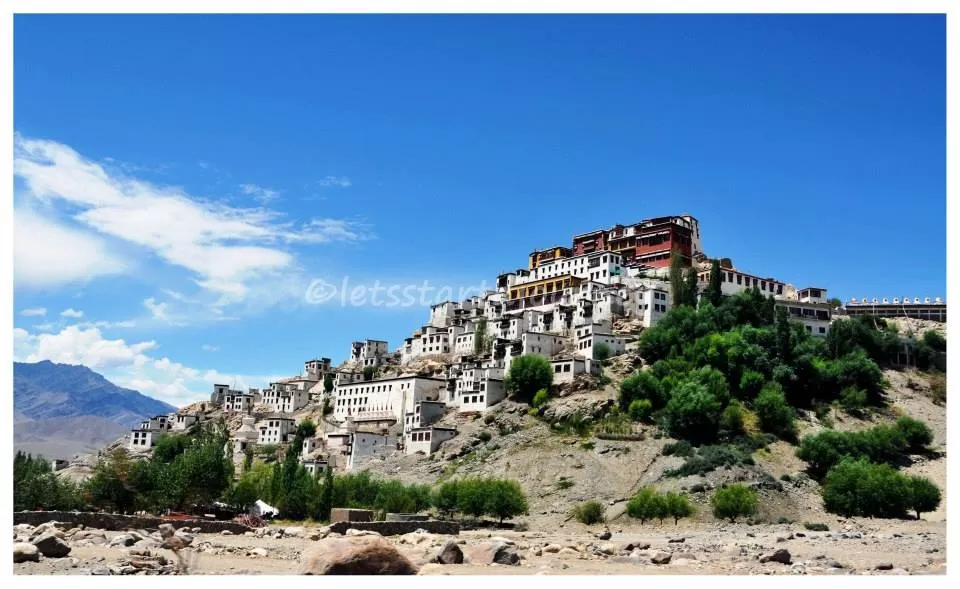 Photo of Thiksey Monastery Leh Ladakh, Leh Manali Highway, Thiksey by letsstartdjourney