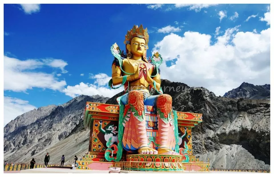 Photo of Diskit Gompa, Diskit by letsstartdjourney