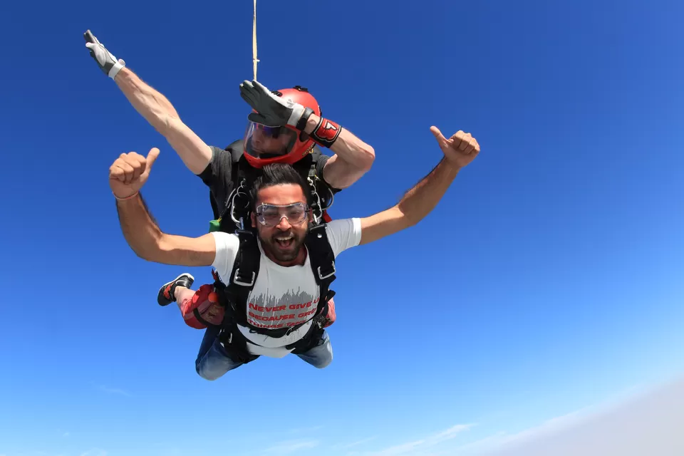 Photo of Diving From the Dreams into the Reality #SkyDiving #TravelGoal by Shivam Jindal