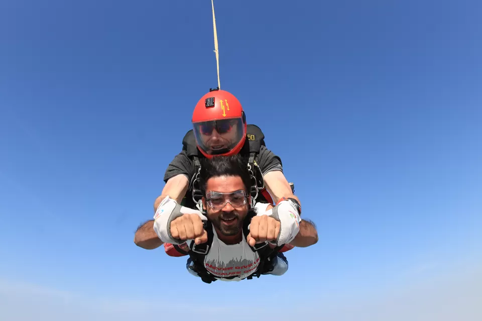 Photo of Diving From the Dreams into the Reality #SkyDiving #TravelGoal by Shivam Jindal
