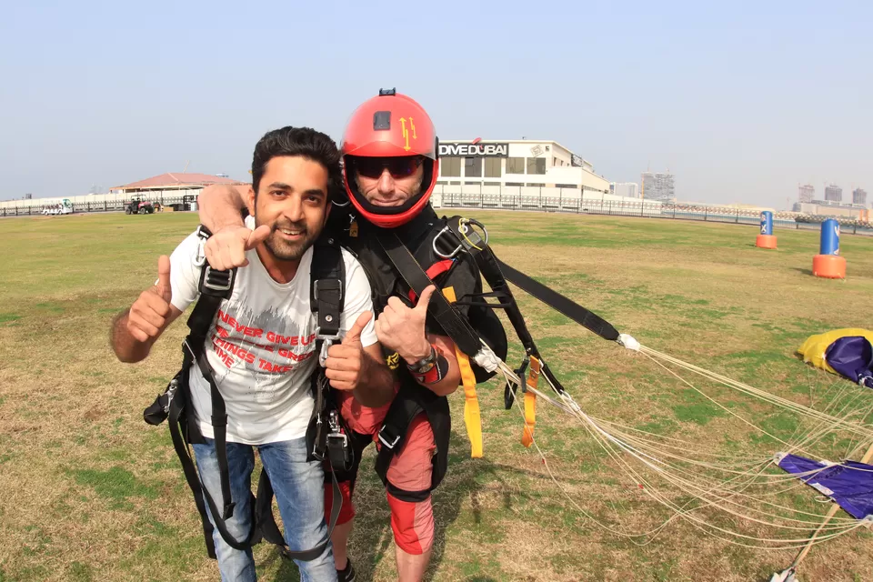 Photo of Diving From the Dreams into the Reality #SkyDiving #TravelGoal by Shivam Jindal