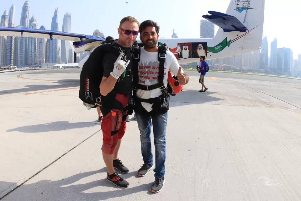 Photo of Diving From the Dreams into the Reality #SkyDiving #TravelGoal by Shivam Jindal