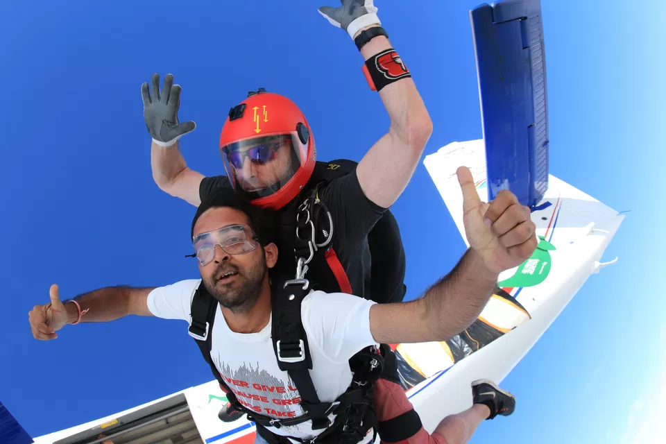 Photo of Diving From the Dreams into the Reality #SkyDiving #TravelGoal by Shivam Jindal