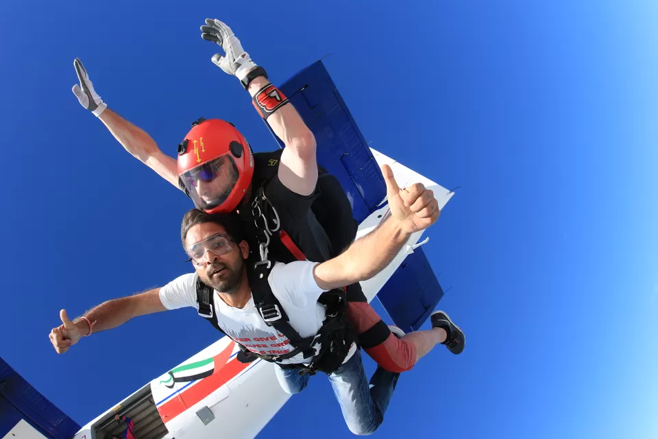 Photo of Diving From the Dreams into the Reality #SkyDiving #TravelGoal by Shivam Jindal
