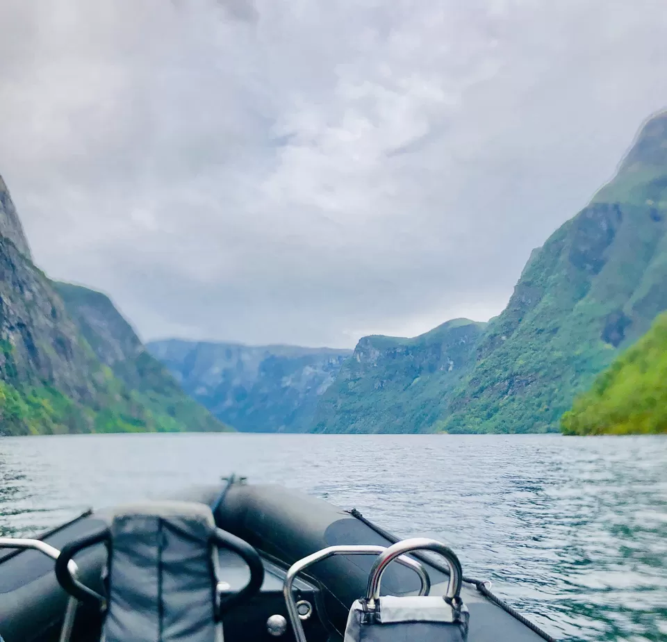 Photo of Nærøyfjord, Aurland, Norway by Naveen Issac Immanuel