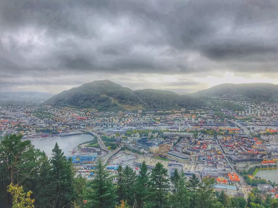 Photo of Fløyen, Bergen, Norway by Naveen Issac Immanuel