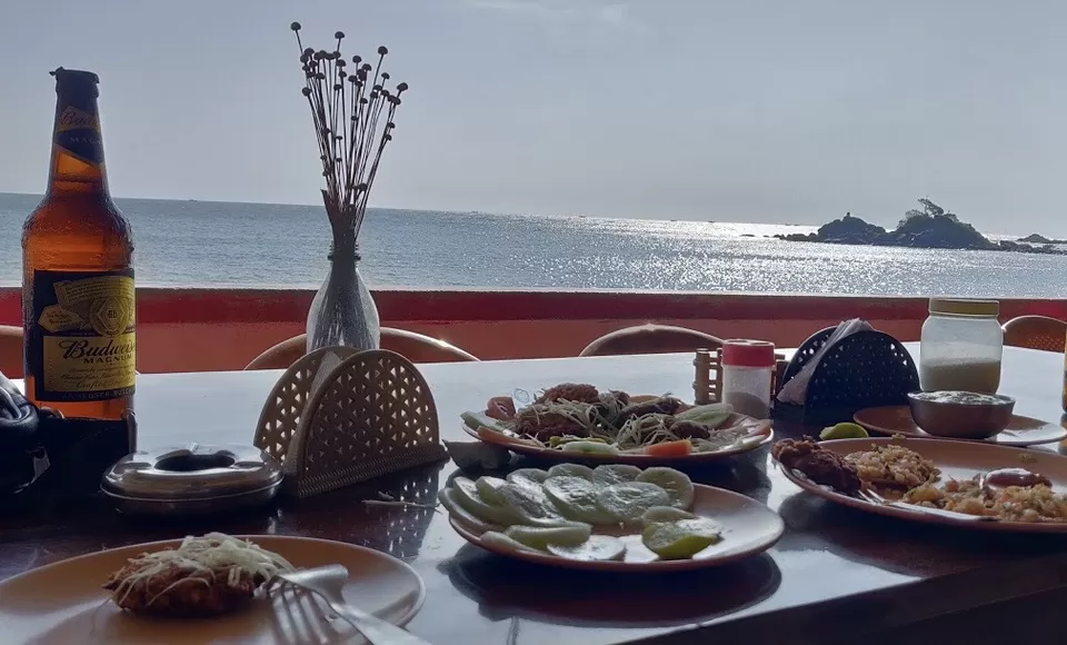 Photo of Moksha Cafe, Om Beach - Half Moon Beach - Paradise Beach Trail, Gokarna, Karnataka, India by Niyatha Bhat